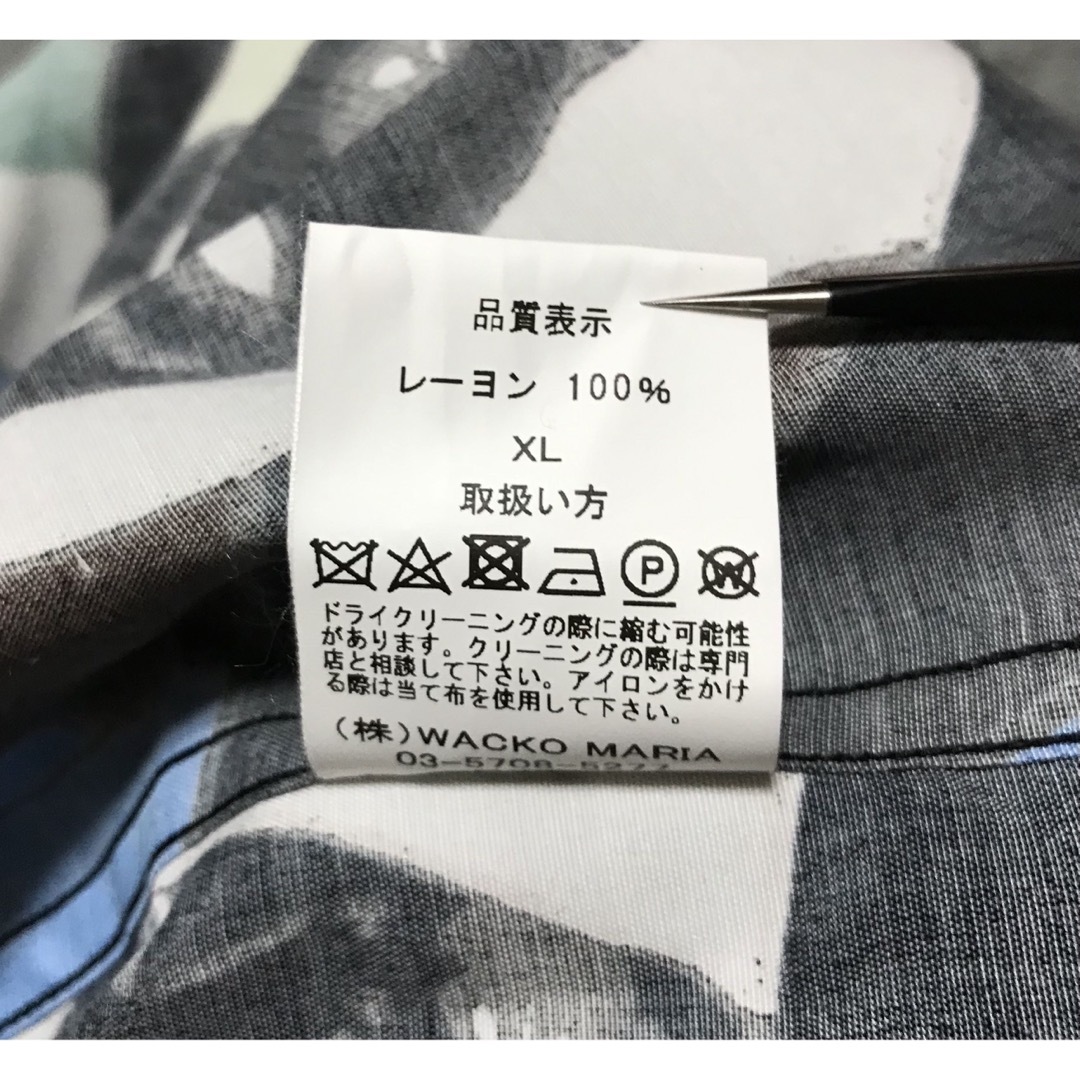 WACKO MARIA(ワコマリア)のワコマリア　百女柄　オープンシャツ メンズのトップス(シャツ)の商品写真