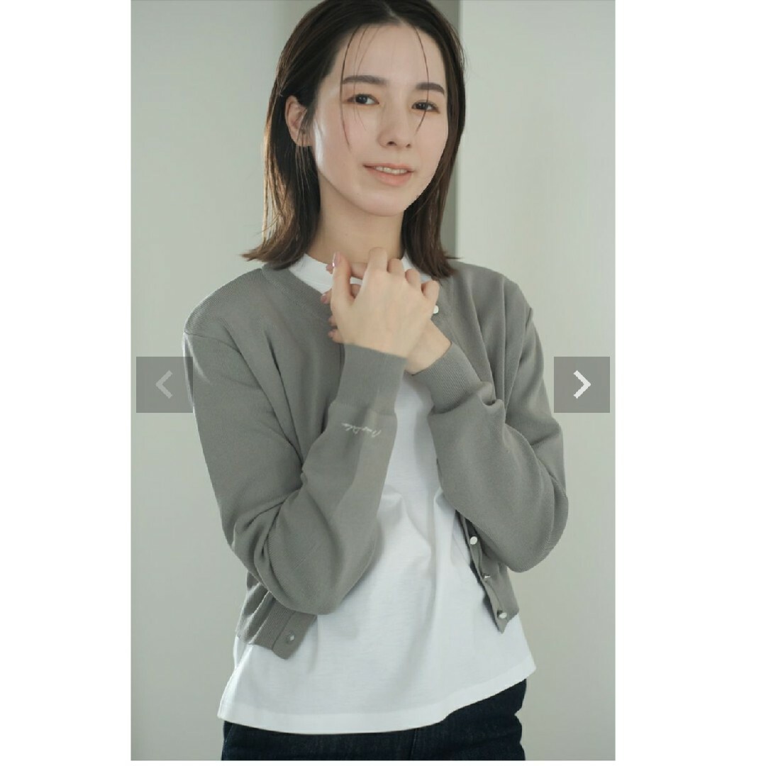 maison de Dolce UVカット冷感カーディガン(Gray) maison de Dolce UVカット冷感カーディガン(Gray)
