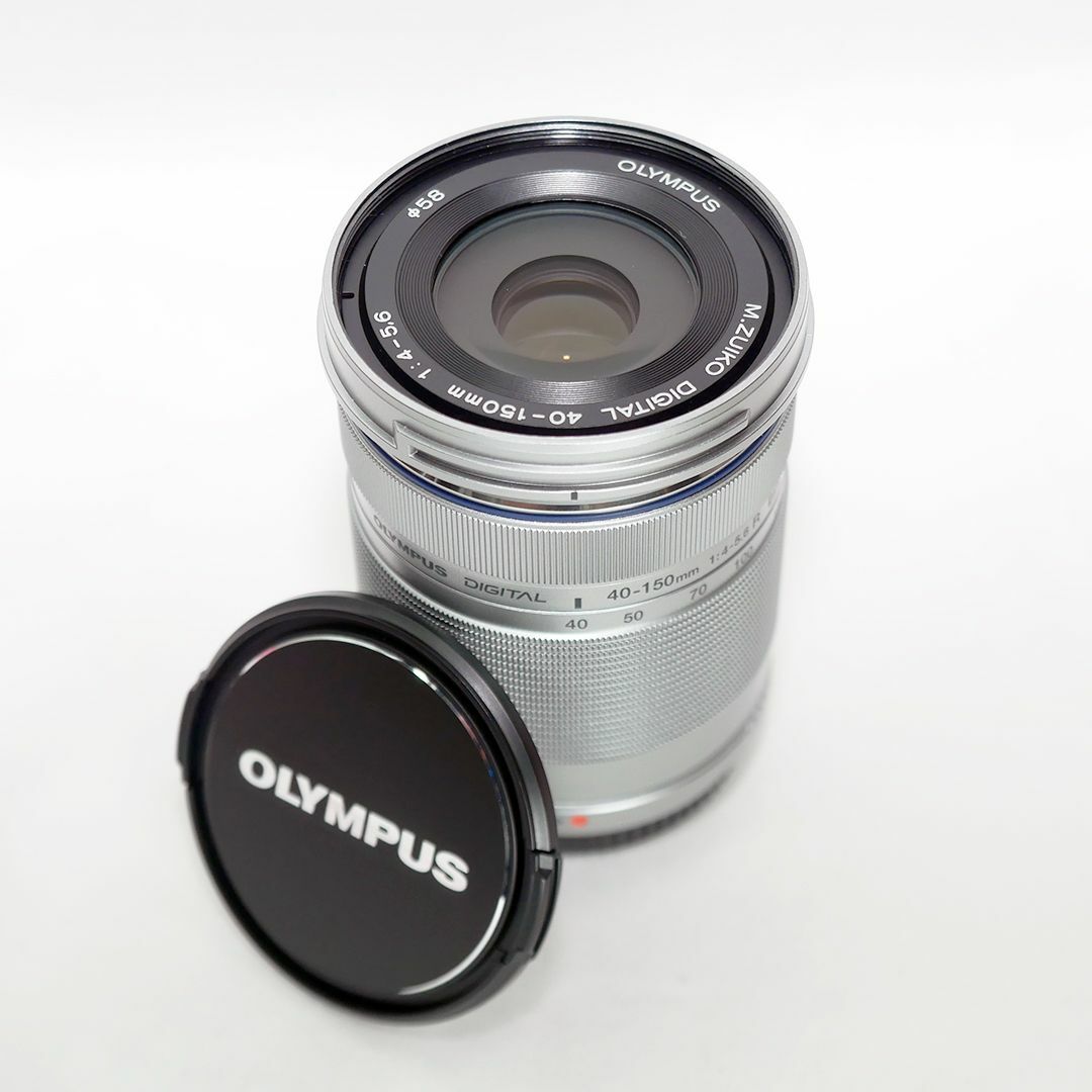 OLYMPUS - OLYMPUS M.ZUIKO 40-150mm シルバー 望遠ズームレンズの通販