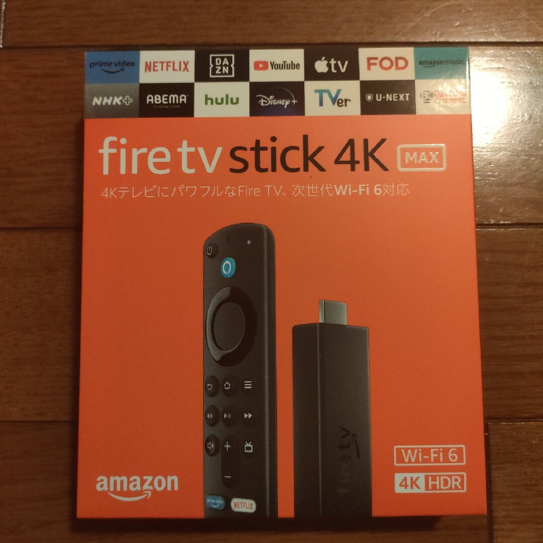 新品未開封　fire tv stick 4k