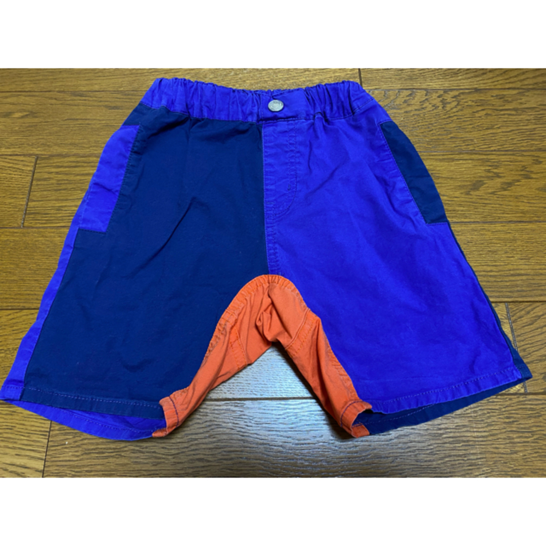 mou jon jon(ムージョンジョン)の男児ハーフパンツ100 キッズ/ベビー/マタニティのキッズ服男の子用(90cm~)(パンツ/スパッツ)の商品写真