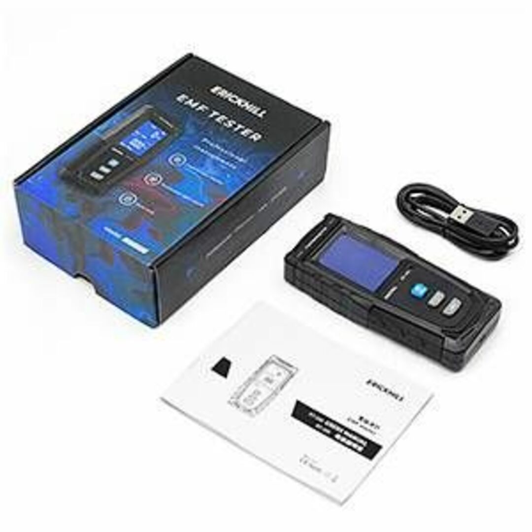 充電式電磁波測定器 高感度測定 LCD 警報機能搭載 | www.phukettopteam.com