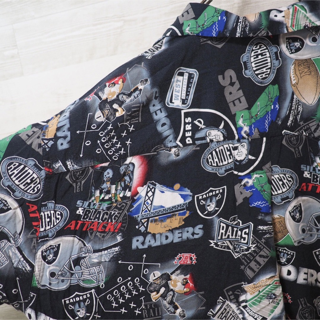 NFL RAIDERS 04/05 ビッグアロハシャツの通販 by 2casa0911's shop｜ラクマ