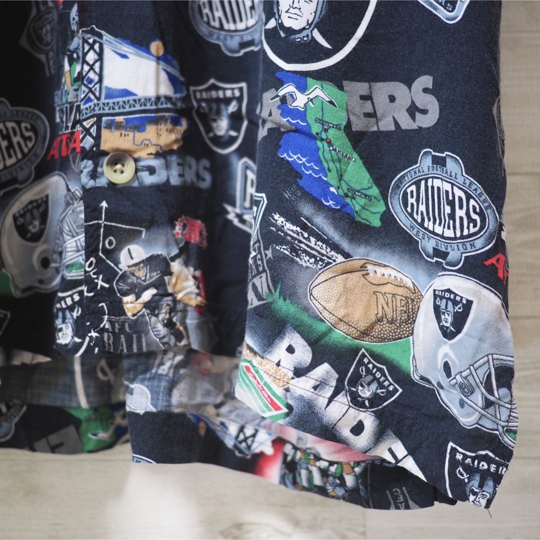 NFL RAIDERS 04/05 ビッグアロハシャツの通販 by 2casa0911's shop|ラクマ