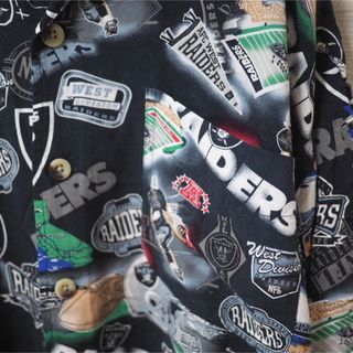 NFL RAIDERS 04/05 ビッグアロハシャツの通販 by 2casa0911's shop|ラクマ