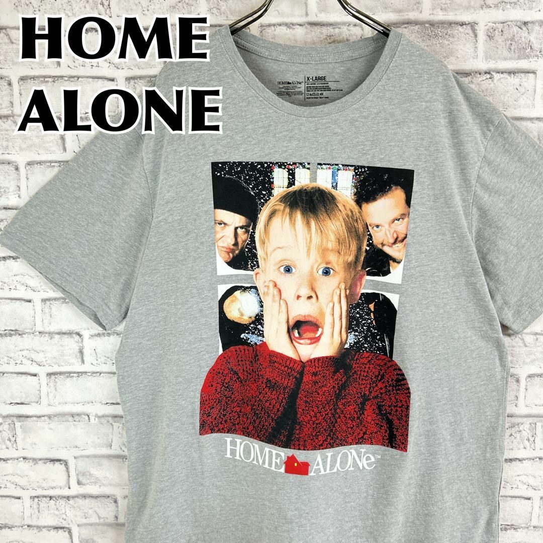 HOME ALONE ホームアローン フォトプリント Tシャツ 半袖 輸入品