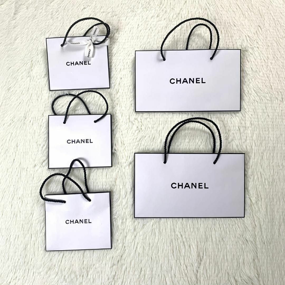 CHANEL シャネル 紙袋 ショッパー 3枚 - その他