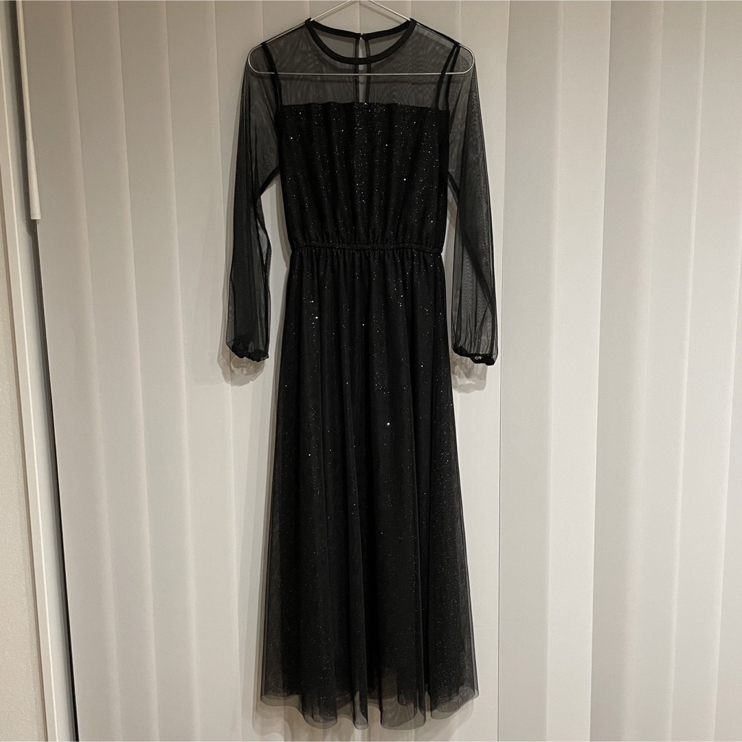 My shawty(マイシャウティー)のmilano lame day dress レディースのフォーマル/ドレス(ロングドレス)の商品写真