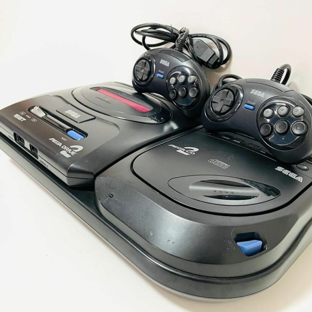 SEGA - セガ メガドライブ2 メガCD2 セット 本体 コントローラー