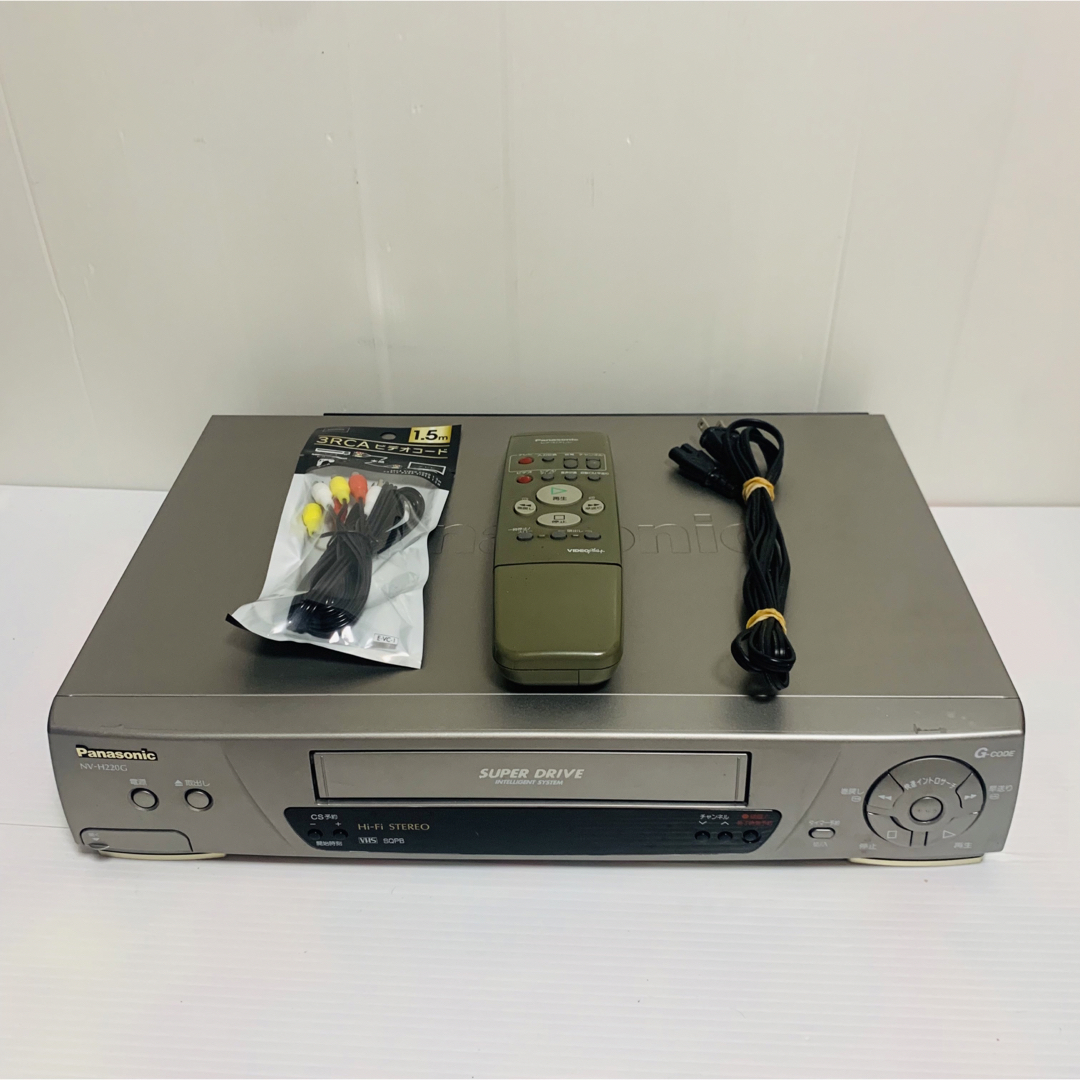 SEAL限定商品 Panasonic パナソニック NV-H220G VHS ビデオデッキ