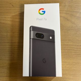 グーグルピクセル(Google Pixel)のGoogle pixel7a 128gb 黒  新品未使用(携帯電話本体)