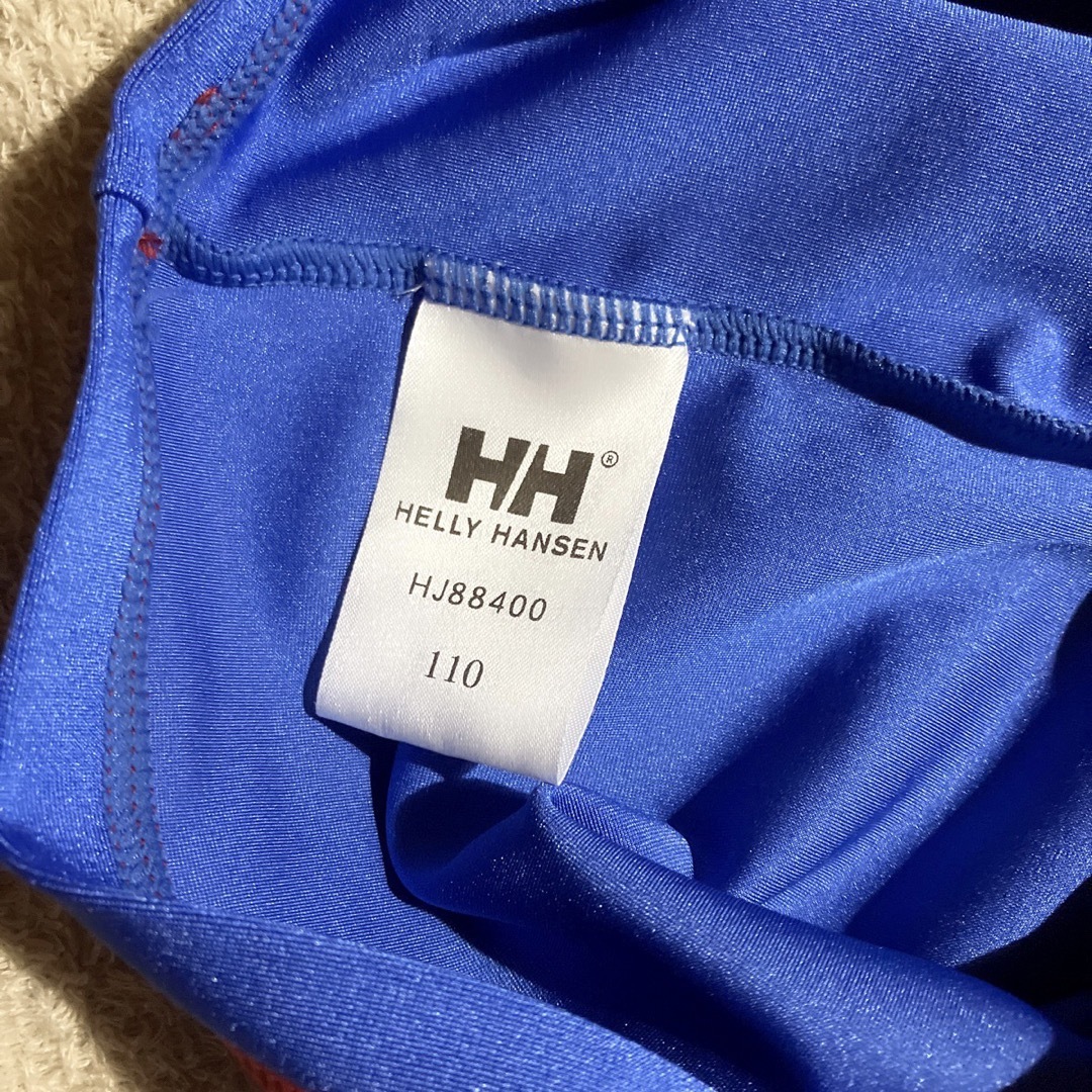 HELLY HANSEN(ヘリーハンセン)のHELLY HANSEN キッズ　ラッシュガード　水着　110 キッズ/ベビー/マタニティのキッズ服男の子用(90cm~)(水着)の商品写真