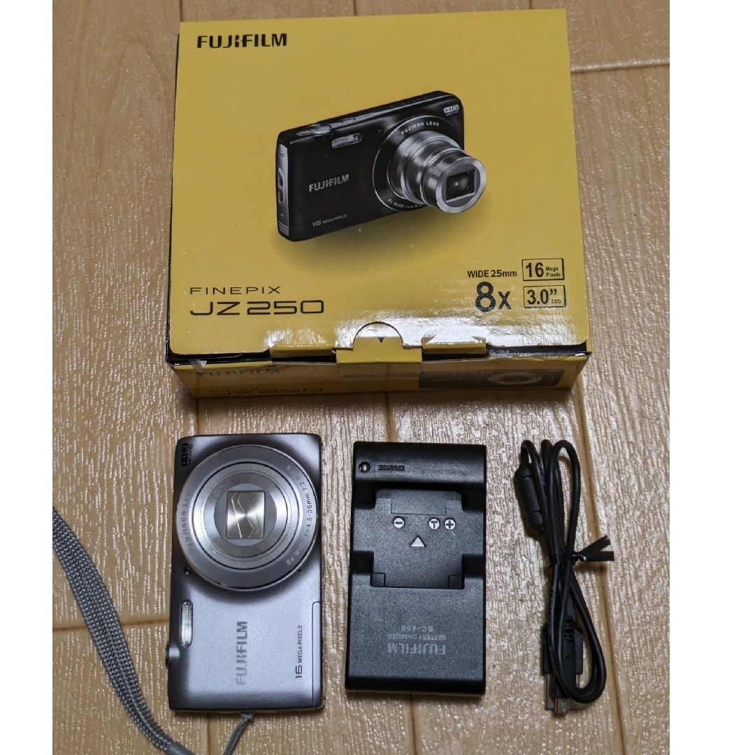 富士フイルム(フジフイルム)のFUJIFILM FINEPIX JZ250 スマホ/家電/カメラのカメラ(コンパクトデジタルカメラ)の商品写真