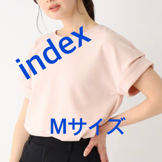 インデックス(INDEX)の3576 index ワールド Tシャツ ライトオレンジ M 新品未使用(Tシャツ(半袖/袖なし))