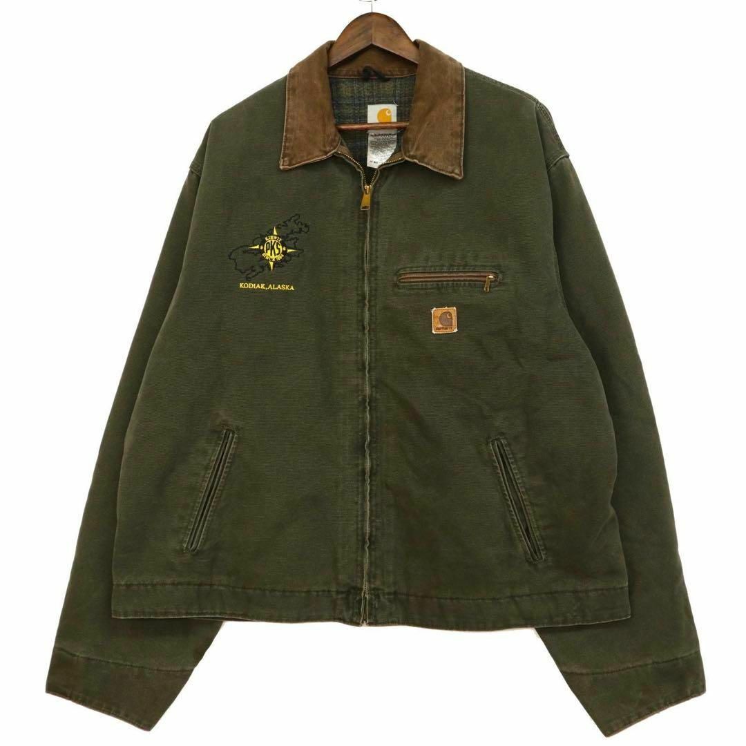 Carhartt J97 デトロイトジャケット モスグリーン ジョニーデップL