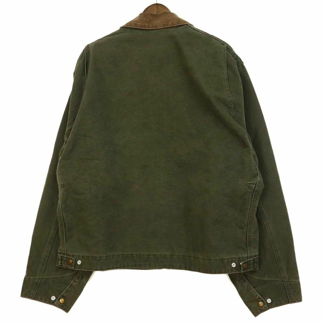 J97 MOS】Carhartt デトロイトジャケット モスグリーンの通販 by .|ラクマ