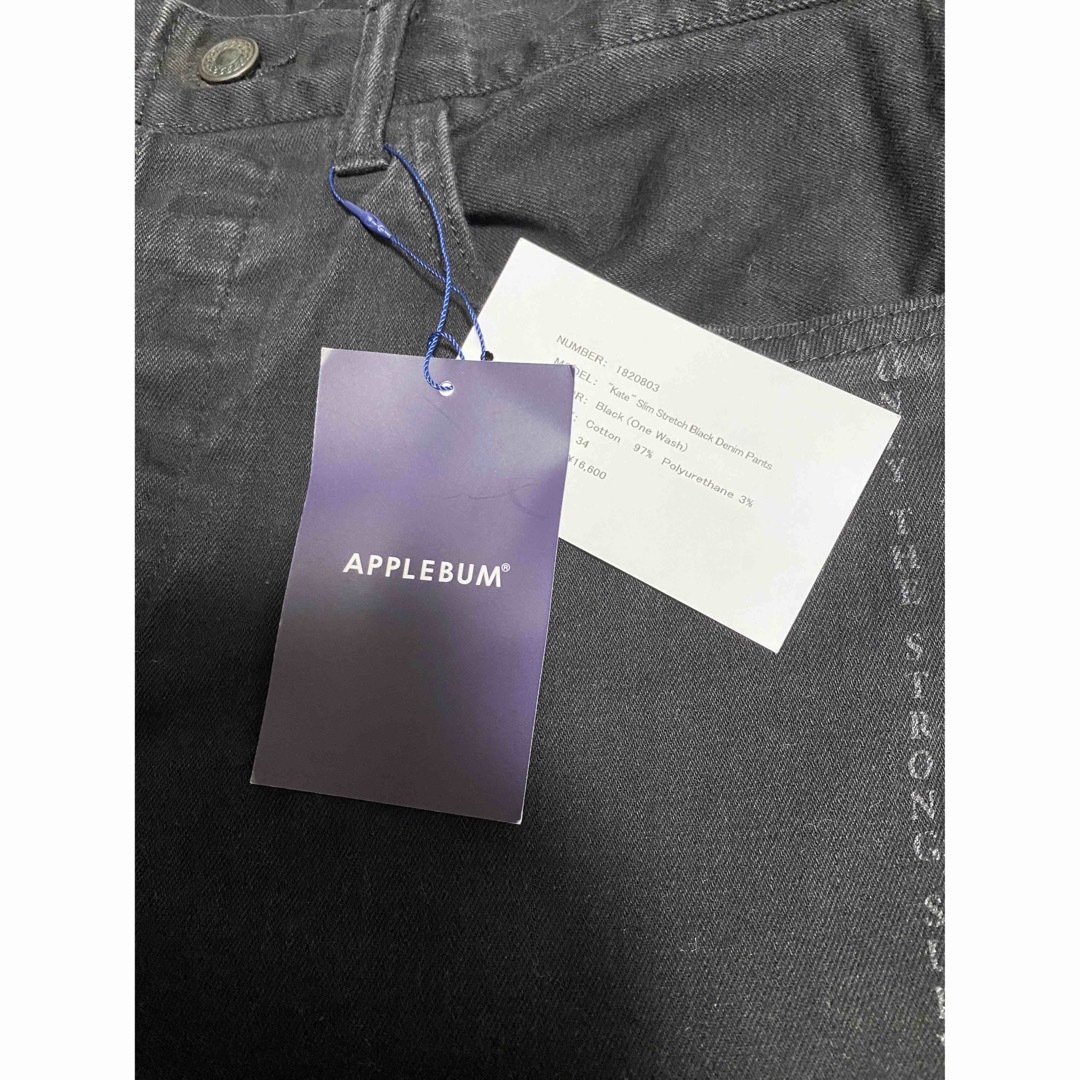 APPLEBUM(アップルバム)のAPPLEBUM Kate Slim Stretch Denim 34 メンズのパンツ(デニム/ジーンズ)の商品写真