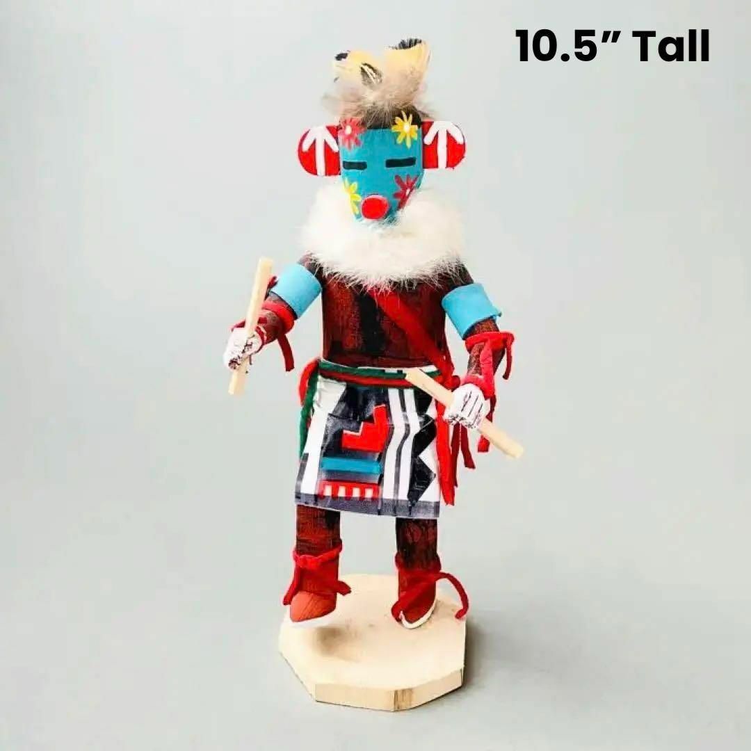 10.5" Tall フラワー Blossom カチナ 精霊 インディアン ホピ