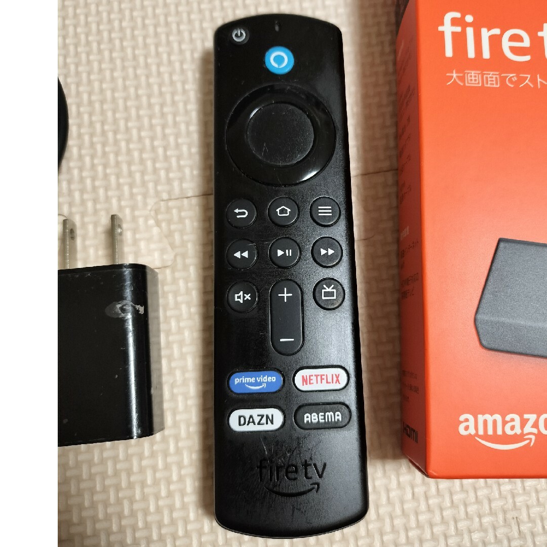 Amazon(アマゾン)のファイヤースティック　第三世代 Amazonプライム スマホ/家電/カメラのテレビ/映像機器(その他)の商品写真