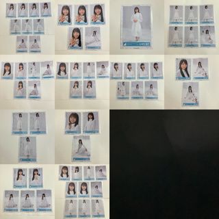 ヒナタザカフォーティーシックス(日向坂46)の日向坂46,生写真,64枚,ブルラズ MV衣装(アイドルグッズ)