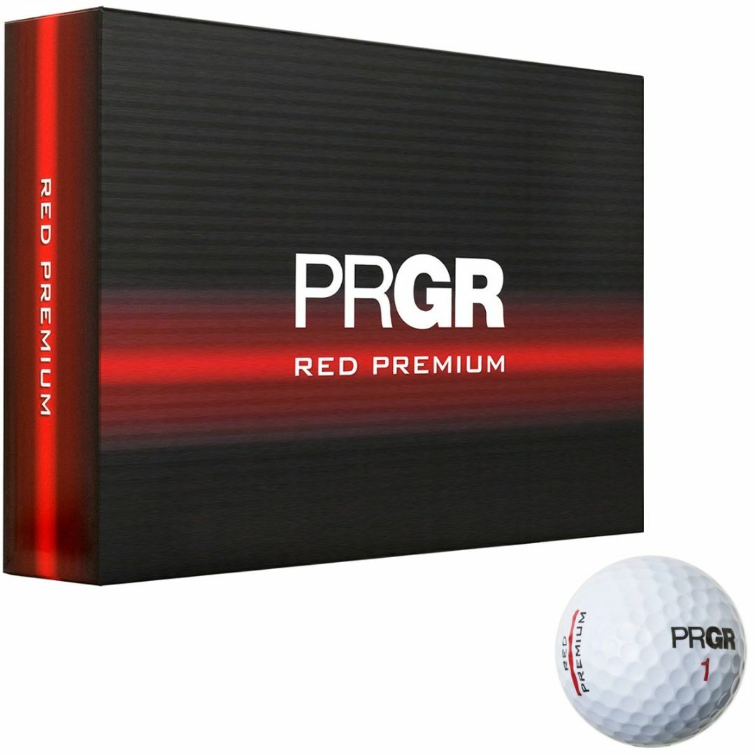 【数量限定】PRGRプロギア ゴルフボール RED PREMIUM 12個入り