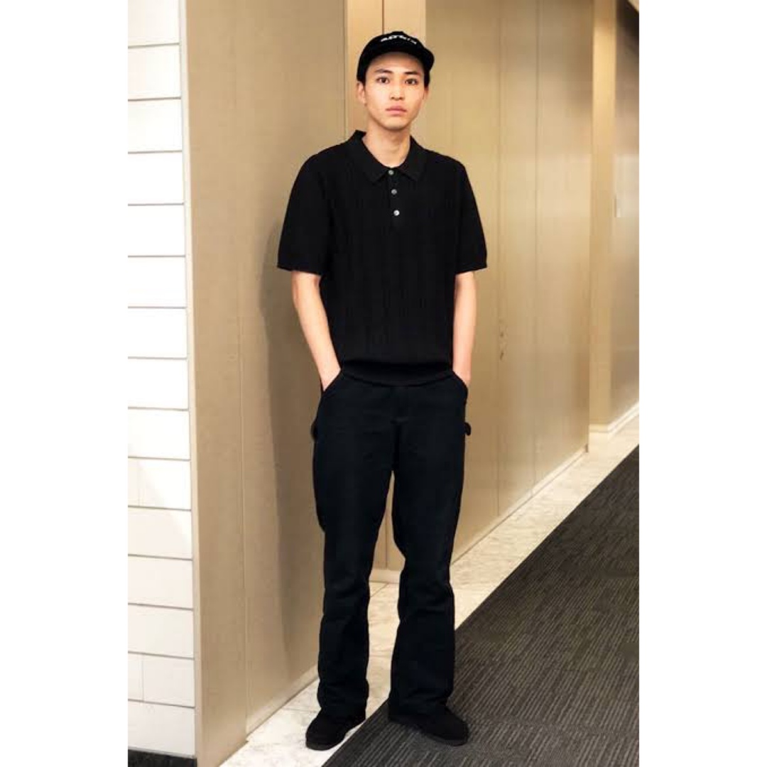 stussy ニットポロ　Sサイズ　20ss | フリマアプリ ラクマ