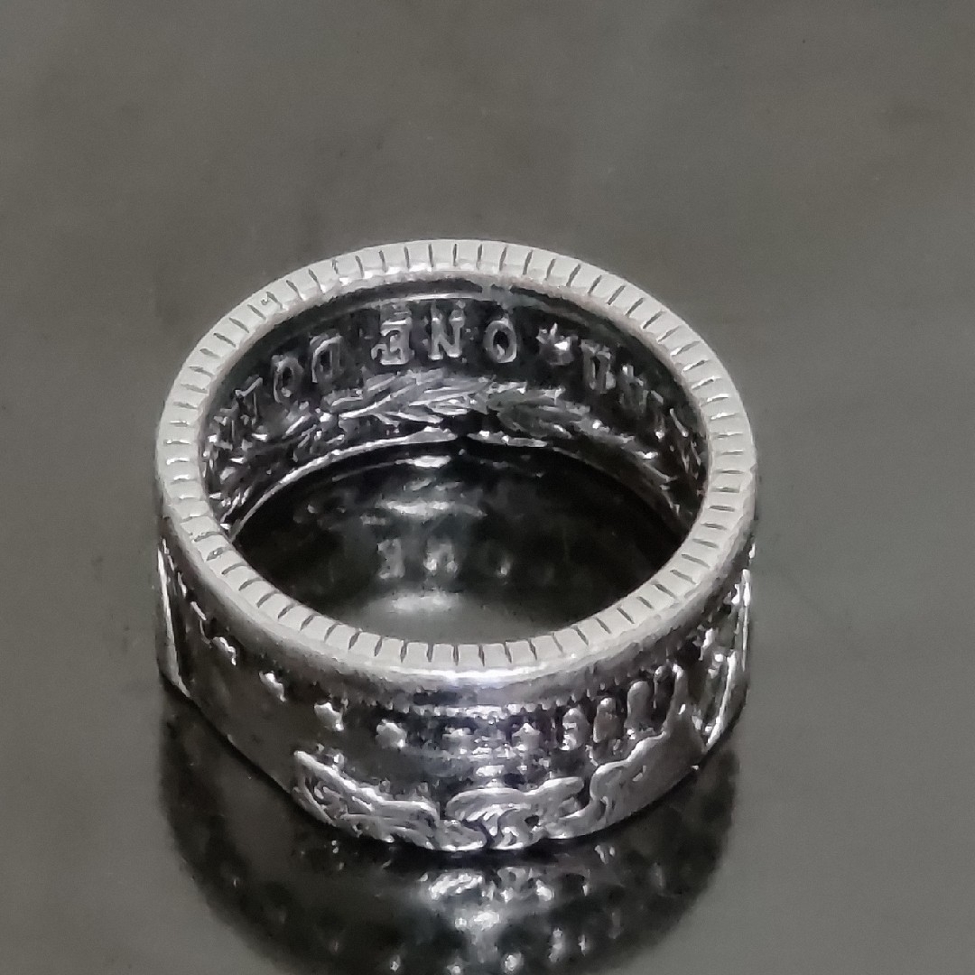 アンティークコインリング S925  クラフトリング メンズのアクセサリー(リング(指輪))の商品写真