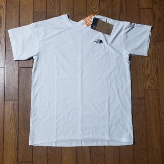 ザノースフェイス(THE NORTH FACE)のザノースフェイス◎サラサラ白Tシャツ◎レディースL(Tシャツ(半袖/袖なし))