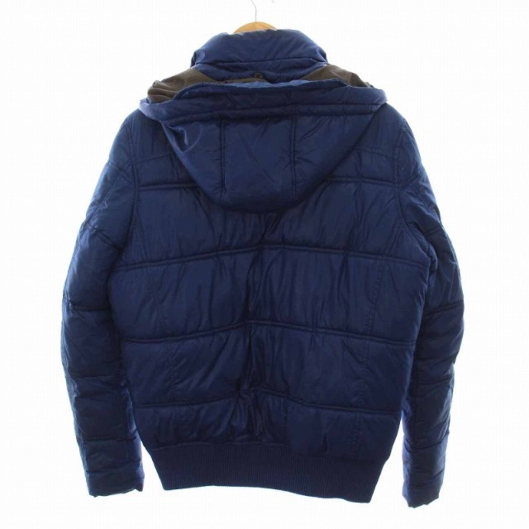 G-Star RAW 中綿 ジャケット ジップアップ アウター S 青 ブルー