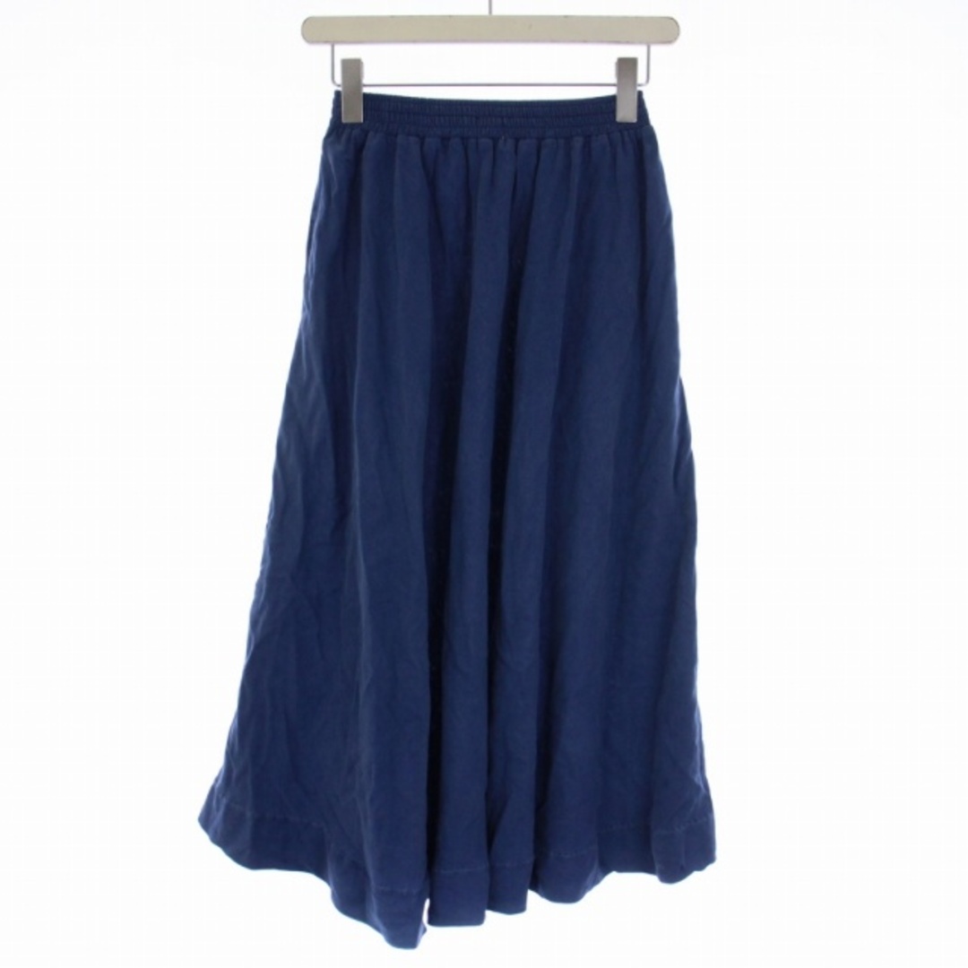 DENHAM(デンハム)のデンハム DENHAM フレアスカート ロング XXS 青 レディースのスカート(ロングスカート)の商品写真