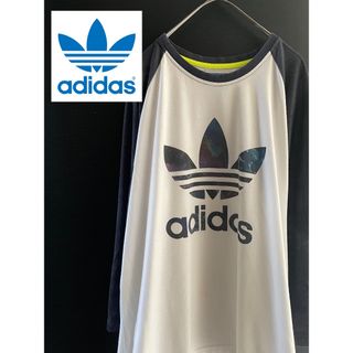 アディダス(adidas)のアディダスオリジナルス【adidas】ギャラクシー　Rainy ラグラン ロンT(Tシャツ/カットソー(七分/長袖))