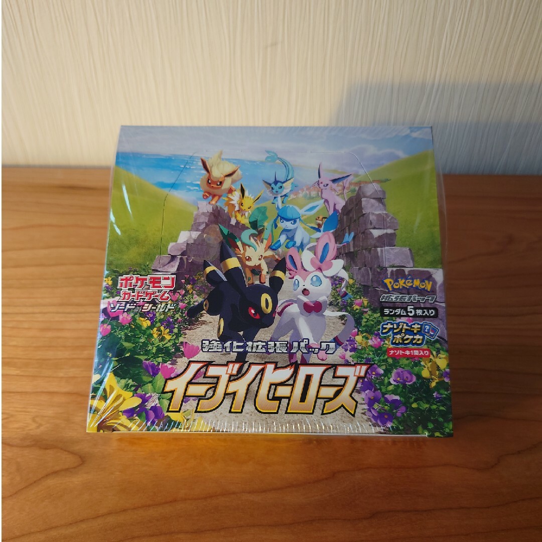 ポケモンカード ソード＆シールド 強化拡張パック イーブイヒーローズ 6BOX