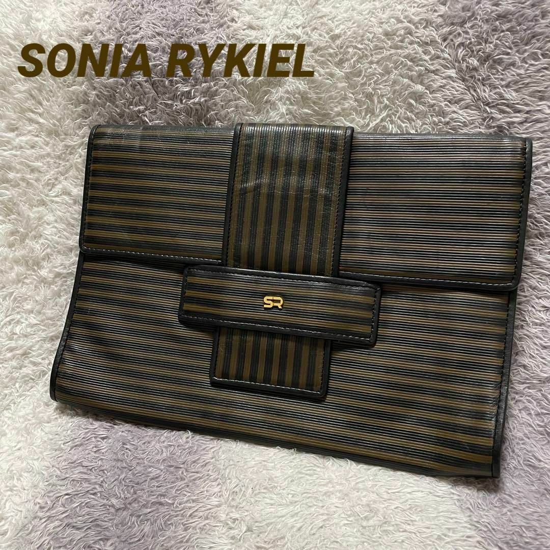 SONIA RYKIEL(ソニアリキエル)のb106g SONIA RYKIEL PARIS クラッチバッグ セカンドバッグ メンズのバッグ(セカンドバッグ/クラッチバッグ)の商品写真