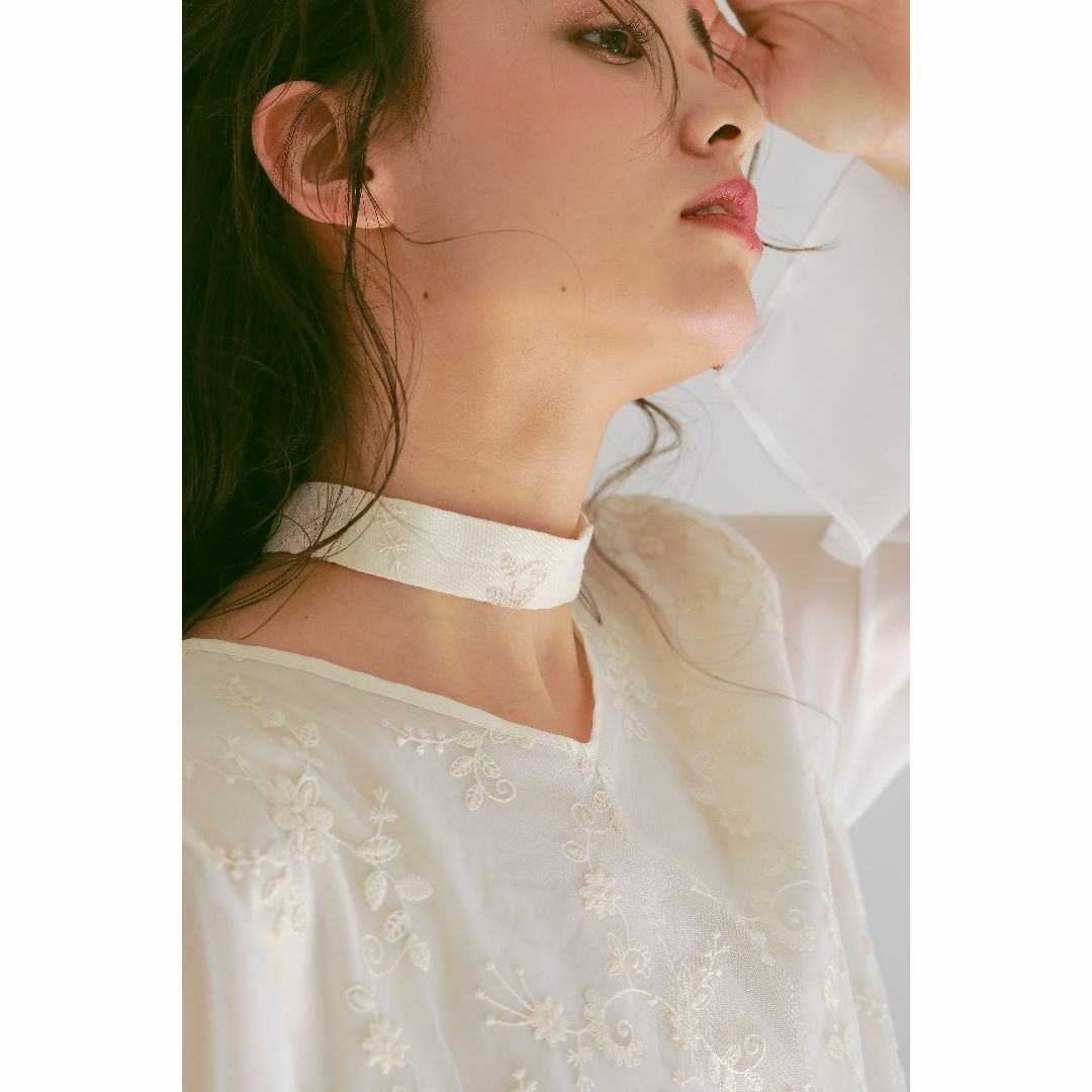 新品 完売品 philme choker lace blouse 5