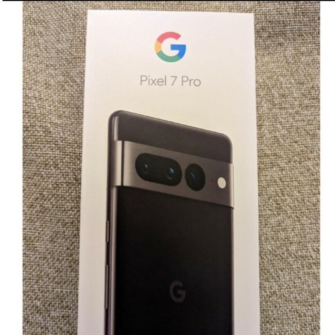 Google(グーグル)のGoogle pixel 7pro 256GB スマホ/家電/カメラのスマートフォン/携帯電話(スマートフォン本体)の商品写真