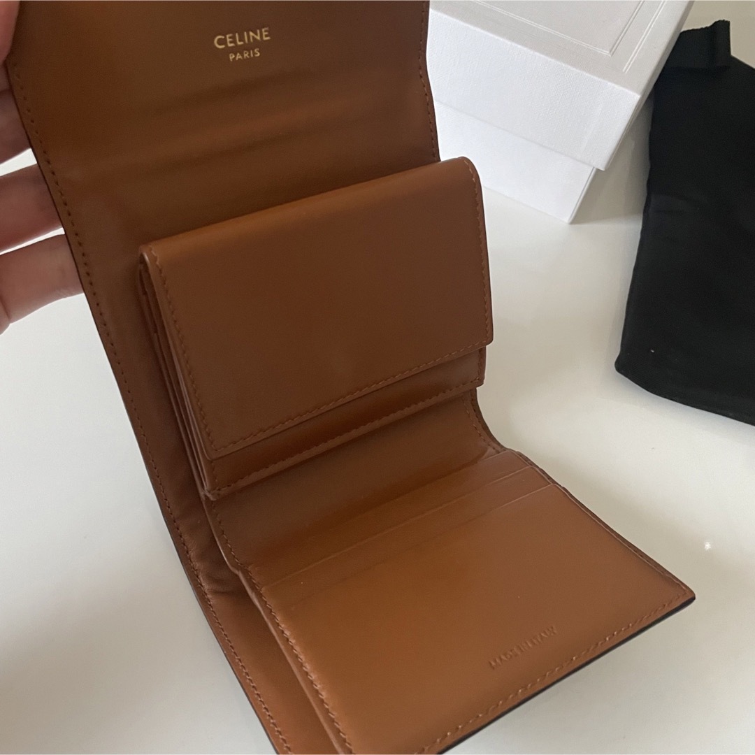 CEFINE(セフィーヌ)のCELINE スモールトリオンフウォレット トリオンフキャンバス レディースのファッション小物(財布)の商品写真