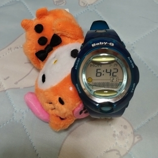 ベビージー(Baby-G)の終了間近‼️♥正規品、電池交換済み   ベビーG 腕時計  カッコ可愛い♥(腕時計)