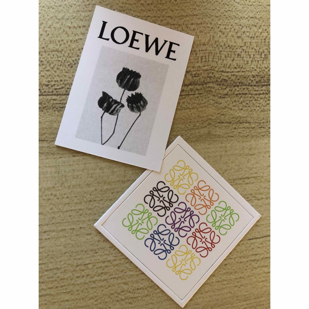 LOEWE(ロエベ)のロエベステッカー ハンドメイドの文具/ステーショナリー(しおり/ステッカー)の商品写真