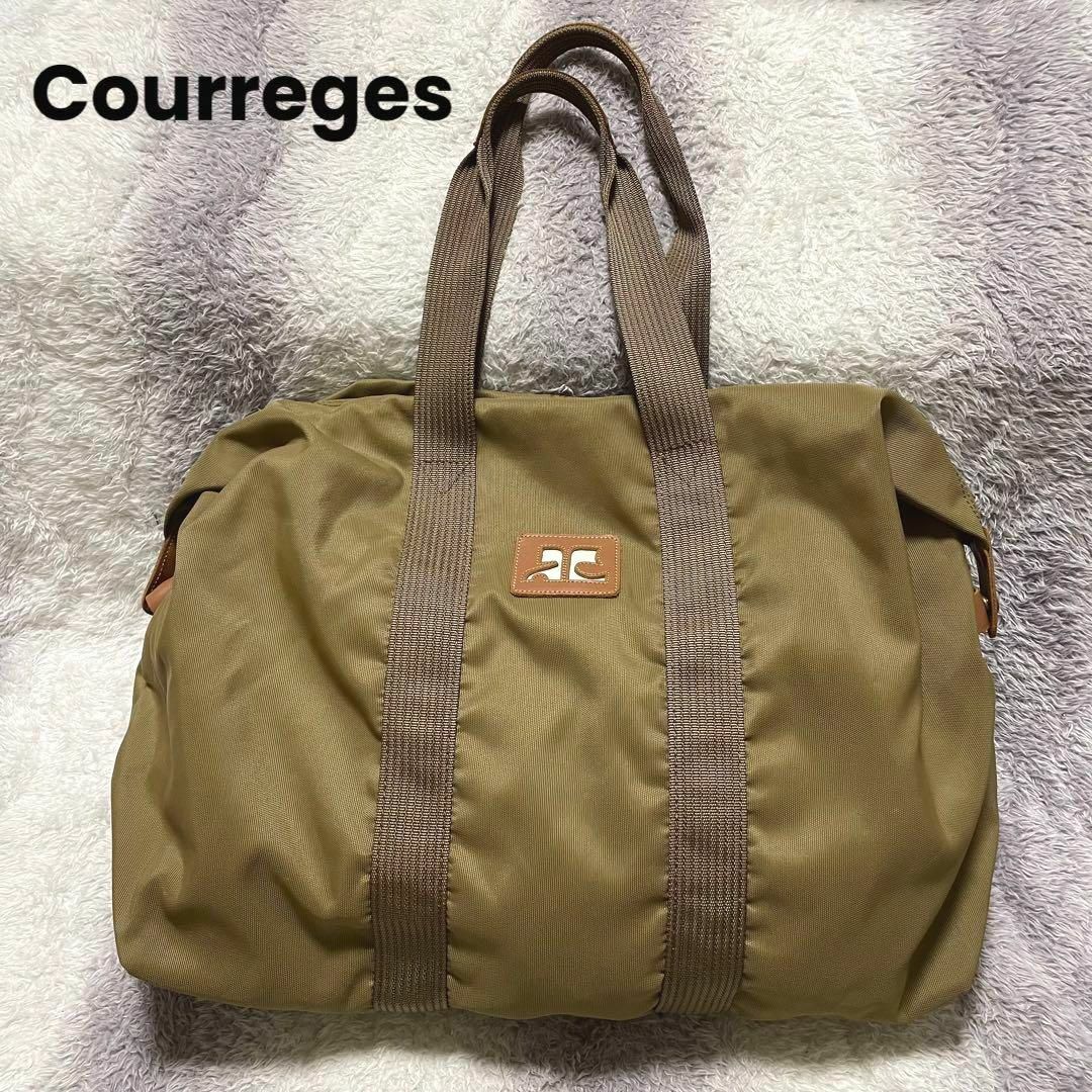 Courreges - b116h クレージュCourreges ボストンバッグ 大容量 出張