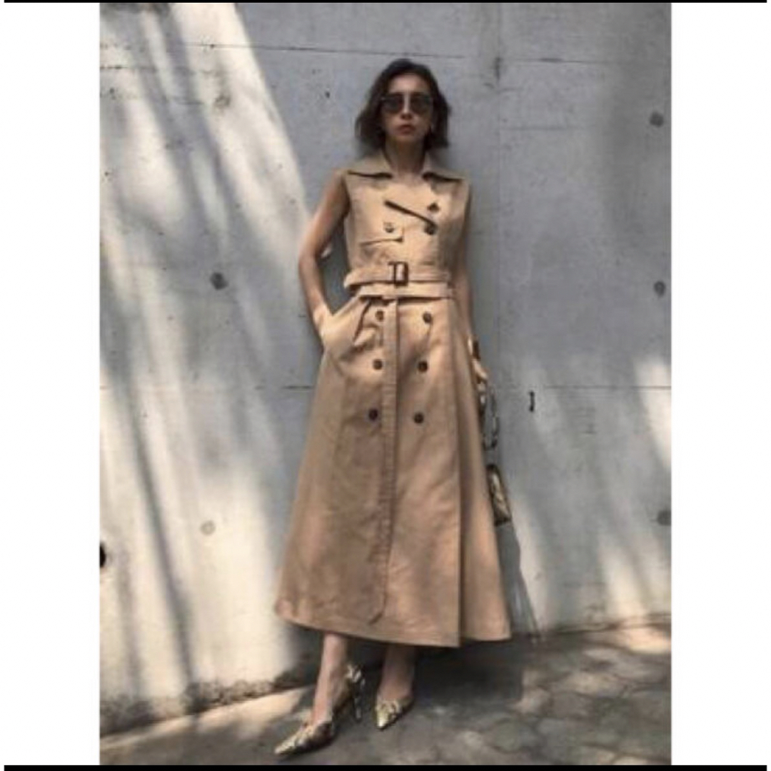 Ameri TRENCH LAYERED DRESS | フリマアプリ ラクマ