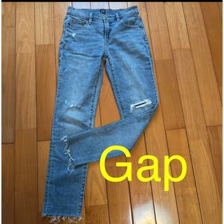 ギャップ(GAP)の美品 Gap ダメージデザイン ジーンズ(デニム/ジーンズ)