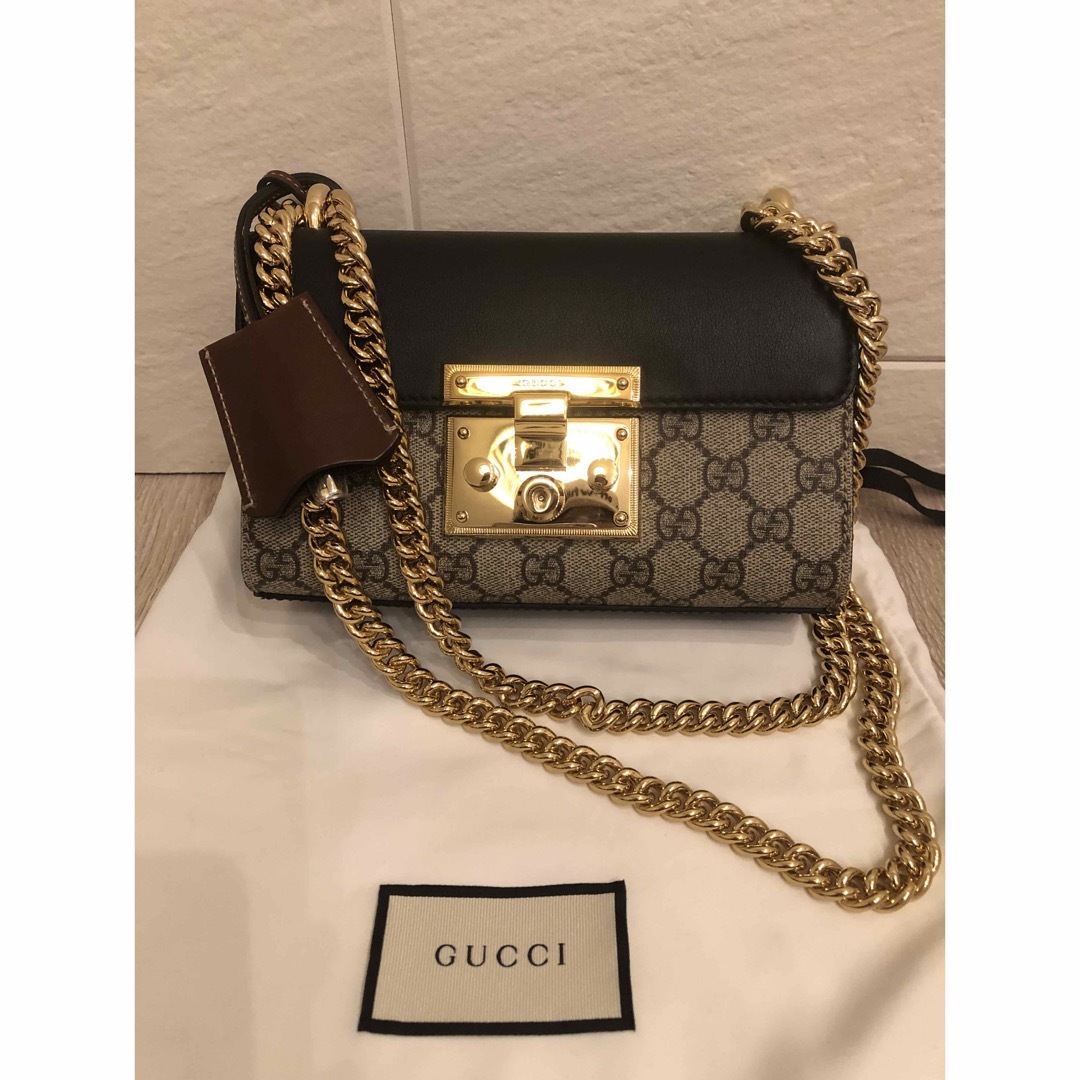 GUCCI グッチ パドロック GGスモールショルダーバック最終お値下げ-