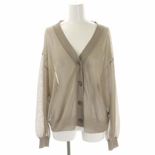 アパルトモンドゥーズィエムクラス(L'Appartement DEUXIEME CLASSE)のアパルトモン ドゥーズィエムクラス 23SS Sheer Cardigan(カーディガン)