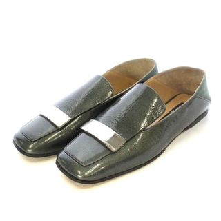 Sergio rossi】エナメル レースアップシューズ size36.1/2 - agedor.ma