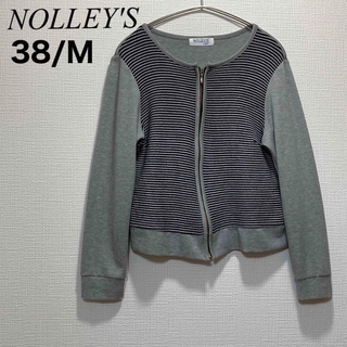 ノーリーズ(NOLLEY'S)のNOLLEY'S 日本製　羽織　カーディガン　ノーカラーカーデ　ジャケ　パーカー(カーディガン)