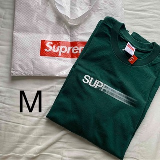 シュプリーム(Supreme)のSupreme 20ss motion logo tee dark green(Tシャツ/カットソー(半袖/袖なし))