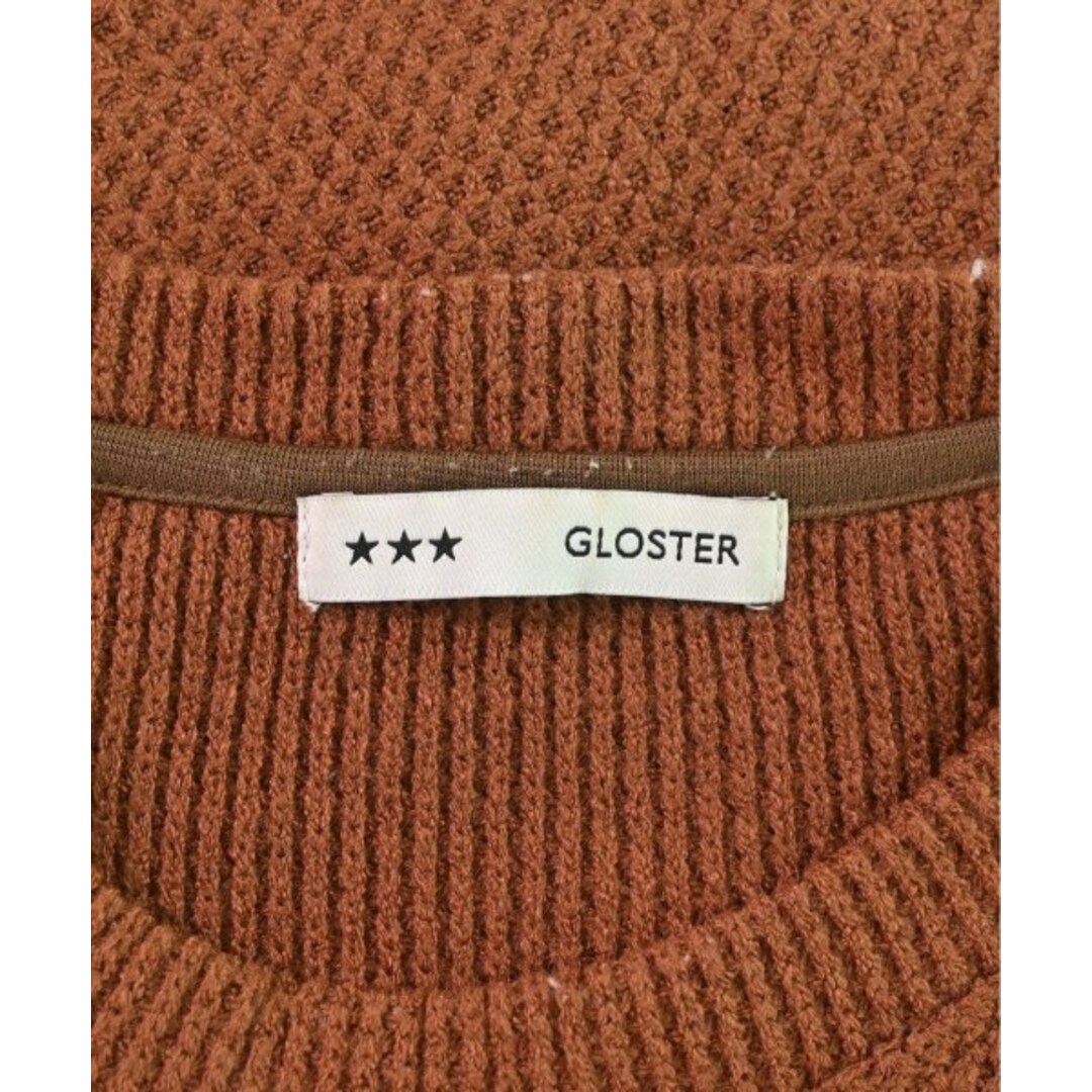 GLOSTER(グロスター)のGLOSTER グロスター ニット・セーター L オレンジ系 【古着】【中古】 メンズのトップス(ニット/セーター)の商品写真