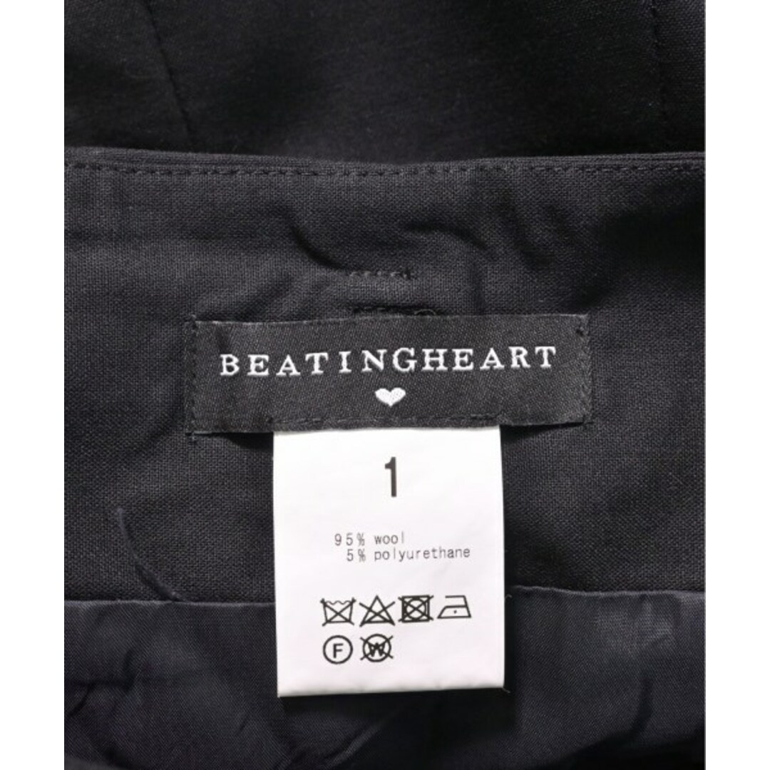 BEATING HEART(ビーティングハート)のBEATING HEART ロング・マキシ丈スカート 1(S位) 黒 【古着】【中古】 レディースのスカート(ロングスカート)の商品写真