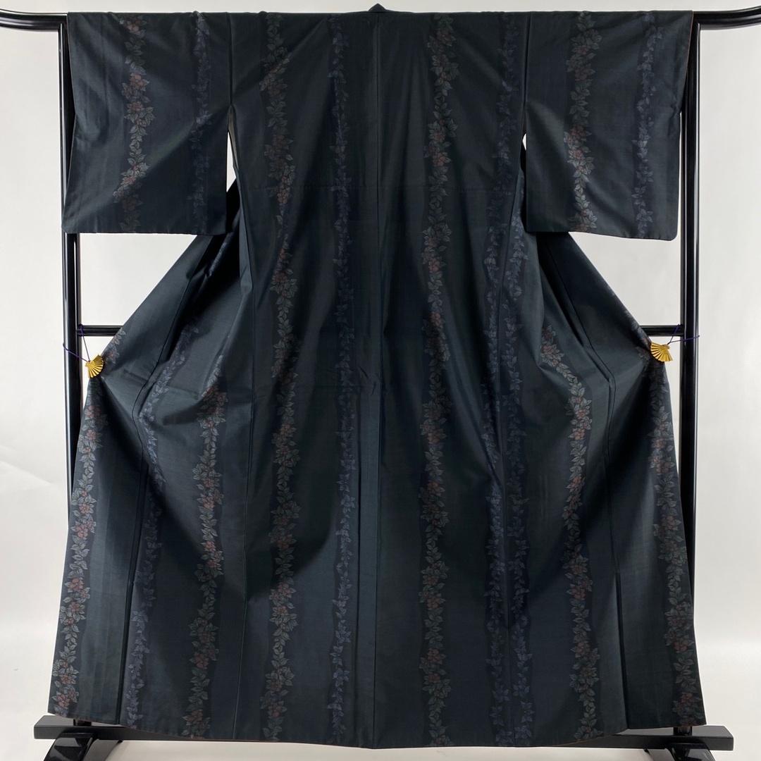 紬 身丈162.5cm 裄丈65.5cm 正絹 美品 優品