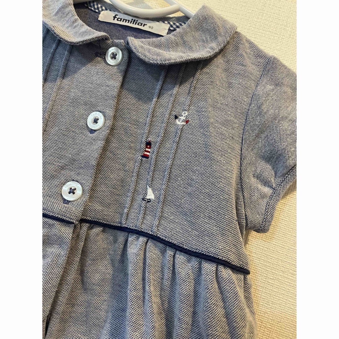 美品 familiar ワンピース 90サイズ